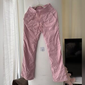 lululemon dance studio pink Joggers